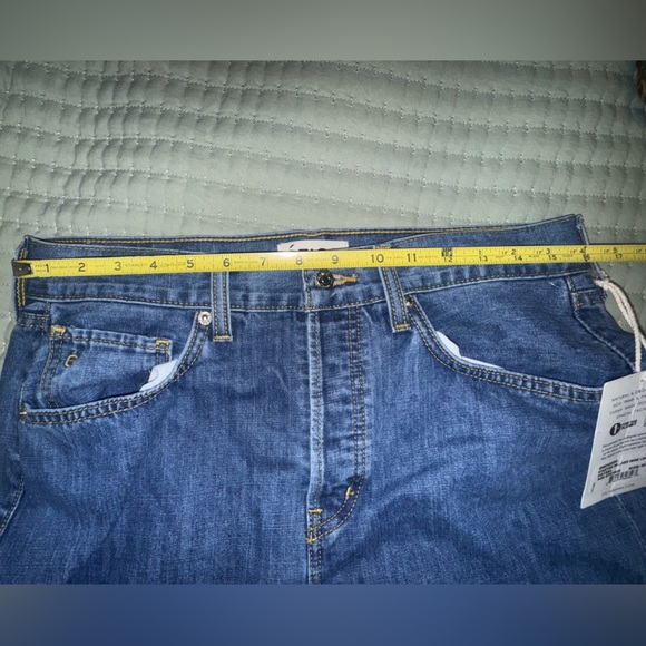 Etica Classic Stanton relaxed fit wide leg Blue Jeans. NWT size 28. - Picture 13 of 14